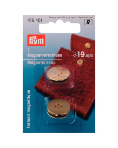 Prym 416481 Magneetsluiting 19 mm goudkleurig - Kaart