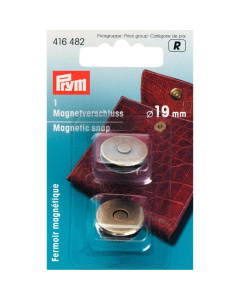 Prym 416482 Magneetsluiting 19 mm oudmessing - Kaart