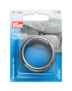 Prym 417893 Ringen voor tassen 35mm geschutbrons 2st - Kaart