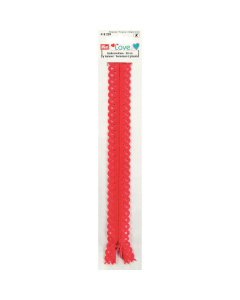 Prym 418209 Prym Love Rits S11 deco 20cm rood - Kaart