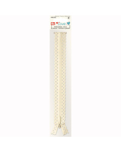 Prym 418212 Prym Love Rits S11 deco 20cm gebroken wit - Kaart