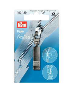 Prym 482139 Fashion-Zipper Casual oudzilver - Kaart