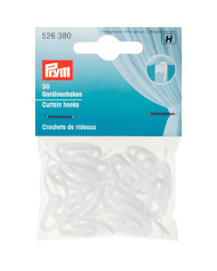 Prym 526380 Gordijnhaakjes wit - Kaart