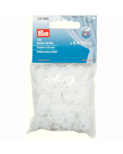 Prym 526805 Glijders met oog Ø 5,4/9,5mm - Kaart