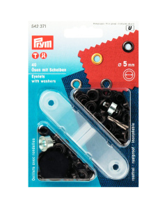 Prym 542371 Ringen met schijven MS 5,0 mm gebronsd - Kaart