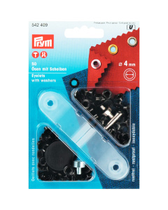 Prym 542409 Ringen met schijven MS 4,0 mm gebronsd - Kaart