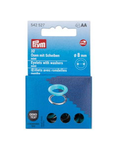 Prym 542527 Ringen met schijven 8 mm mint - Kaart