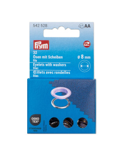 Prym 542528 Ringen met schijven 8 mm lila - Kaart