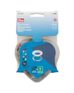 Prym 542620 Ringen met schijven 8 mm mix doos - Kaart