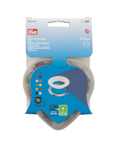 Prym 542622 Ringen met schijven 14 mm mix doos - Kaart
