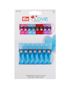 Prym 610182 Prym Love Stof clips 2,6 + 5,5 cm - Kaart
