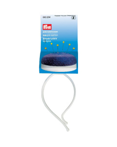 Prym 610294 Armbandspeldenkussen met armband donkerpaars/wit - Kaart