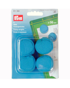 Prym 611384 Fixeergewichten MINI 30 mm blauw - Kaart