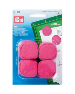 Prym 611389 Fixeergewichten MINI 30 mm fuchsia - Kaart
