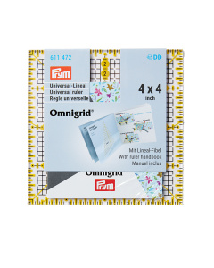 Prym 611472 Universele liniaal 4 x 4 inch Omnigrid - STUK
