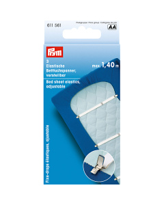 Prym 611561 Lakenspanners elastisch verstelbaar wit - Kaart