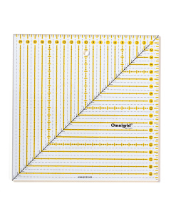 Prym 611655 Patchwork Liniaal kwadraat 20 x 20 cm Omnigrid - Kaart