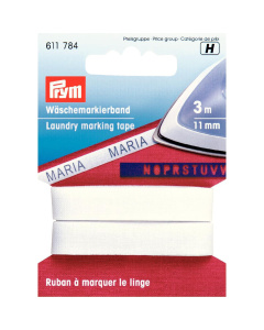 Prym 611784 Wasmarkeerband katoen 11 mm opstrijkbaar - Kaart