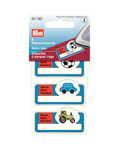 Prym 611792 Wasmarkeeretiketten jongens - Kaart