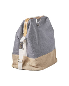 Prym 612557 Store & Travel mand canvas & bamboe M - STUK