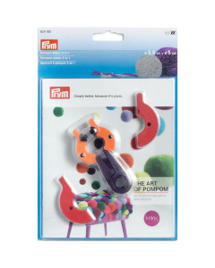 Prym 624180 Pompon-maker 2 in 1 S - Kaart