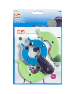 Prym 624182 Pompon-maker 2 in 1 L - Kaart