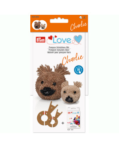Prym 624203 Prym Love Pomponsjabloon Beer Charlie - Kaart