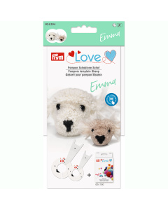 Prym 624204 Prym Love Pomponsjabloon Schaap Emma - Kaart