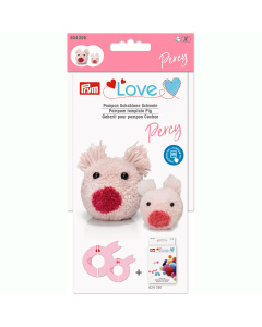 Prym 624205 Prym Love Pomponsjabloon Varken Percy - Kaart