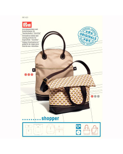 Prym 661423 Instructievideo+knippatronen v.tasbodem Caroline 'Shopper' - Kaart