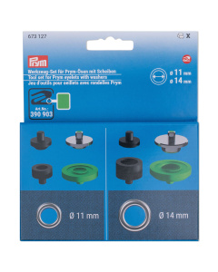 Prym 673127 Gereedschap-set ringen 11+14mm - Kaart