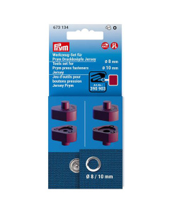 Prym 673134 Gereedschapset drukknopen Jersey 8+10mm - Kaart