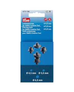 Prym 673138 VARIO Creative Ponsstempels 4,5-6,0mm - Kaart