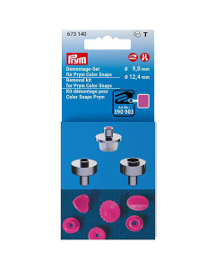 Prym 673140 Demontage-set Color Snaps 9+12,4mm - Kaart