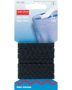 Prym 910252 Super elastiek 7 mm zwart - Kaart