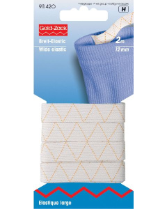 Prym 911420 Standaard elastiek 12 mm wit - Kaart