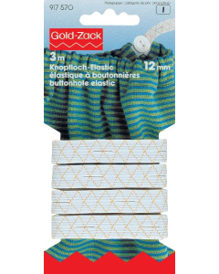 Prym 917570 Knoopsgatenelastiek 12 mm wit - Kaart