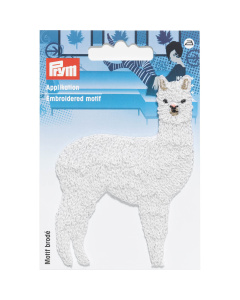 Prym 923221 Applicatie lama glanzend wit - Kaart
