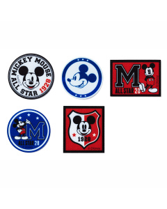 Prym 925184 Applicatie gedrukt Mickey All Star ass - Kaart
