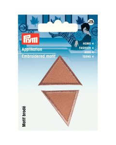 Prym 925327 Applicatie Driehoeken klein, donkerbeige - Kaart
