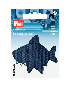 Prym 925436 Applicatie Haai blauw - Kaart