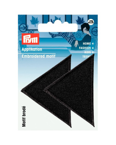 Prym 925466 Applicatie Driehoeken groot zwart - Kaart