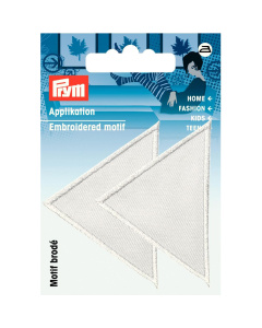 Prym 925467 Applicatie Driehoeken groot wit - Kaart
