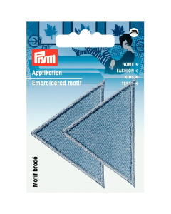 Prym 925471 Applicatie Driehoeken groot jeans licht - Kaart