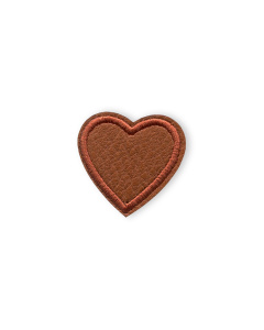 Prym 925595 Applicatie Harten lederimitatie camel - Kaart