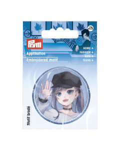 Prym 926082 Appl. K-Pop Label Meisje m.kap - Kaart