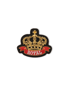 Prym 926678 Applicatie Kroon ROYAL zwart/rood/goud - Kaart