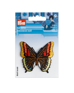 Prym 926698 Applicatie Vlinder zwart/bont - Kaart