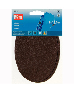 Prym 929251 Patches nappalederimitatie 9 x 13,5 cm donkerbruin - Kaart