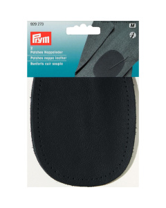 Prym 929273 Patches nappaleder om op te naaien 10 x 14 cm donkerblauw - Kaart